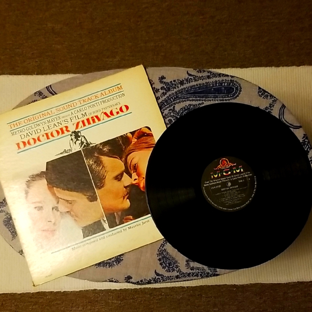Vintage "DR. ZHIVAGO MOVIE SOUNDTRACK"- on Vinyl